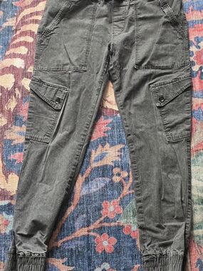 Ellington Black Drawstring Track Pants